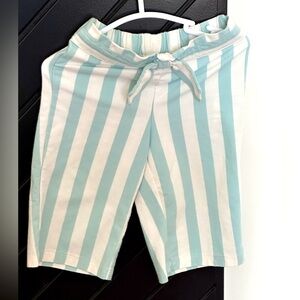 Janie and Jack girls striped pants. Size 12-18m. Excellent condition!